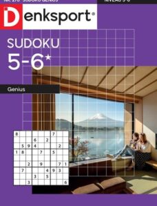 Denksport Sudoku 5-6 genius — December 2023