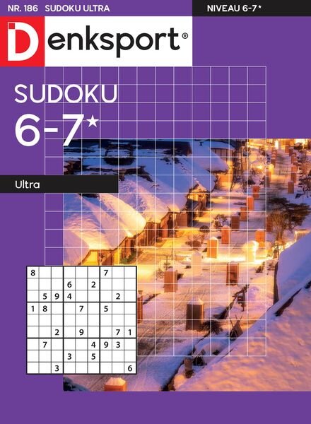 Denksport Sudoku 6-7 ultra – 28 December 2023