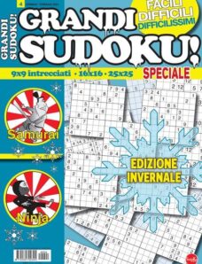 Grandi Sudoku — 21 Dicembre 2023