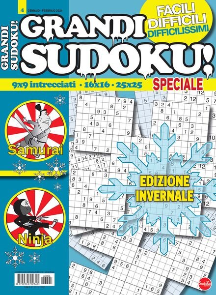 Grandi Sudoku — 21 Dicembre 2023