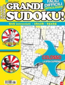 Grandi Sudoku – Dicembre 2023 – Gennaio 2024