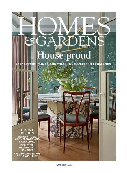 Homes & Gardens UK – January 2024