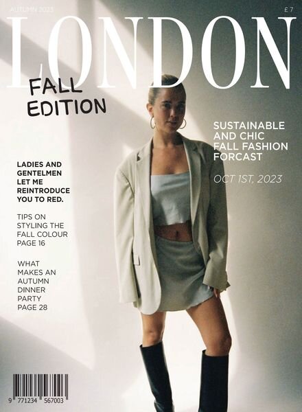 London Fashion Magazine — Autumn 2023