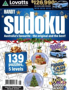 Lovatts Handy Sudoku — Issue 233 — January-February 2024