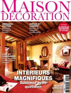 Maison Decoration – Janvier-Fevrier-Mars 2024