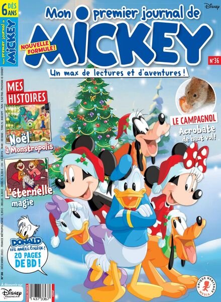 Mon Premier Journal de Mickey — Decembre 2023