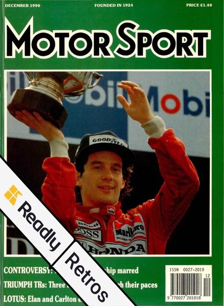 Motor Sport Magazine — December 1990