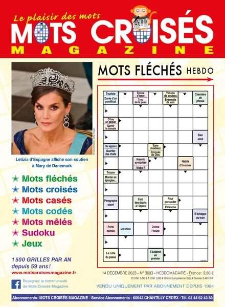 Mots Croises Magazine — 14 Decembre 2023