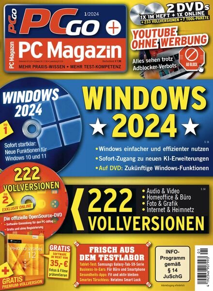 PC Magazin PCgo — Januar 2024