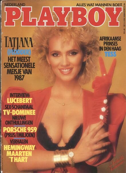 Playboy Netherlands — December 1987