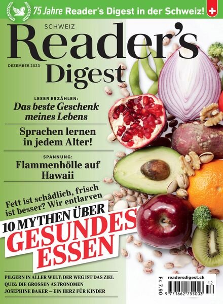 Reader’s Digest Schweiz — Dezember 2023