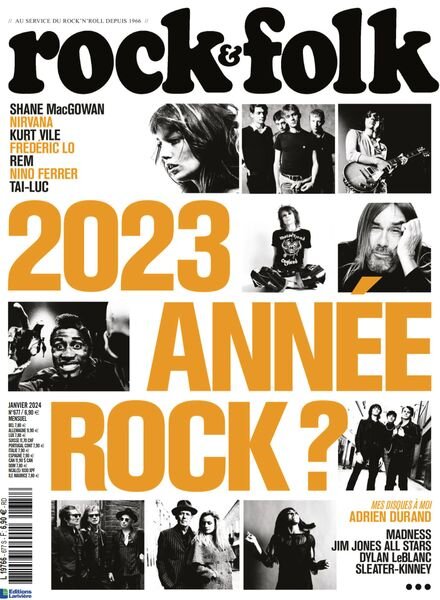 Rock & Folk — Janvier 2024