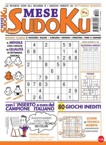 Settimana Sudoku Mese — Dicembre 2023