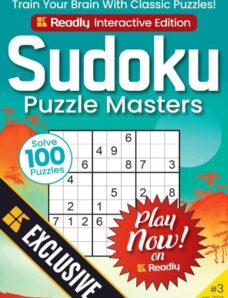 Sudoku Puzzle Masters – Issue 3 – January 2024