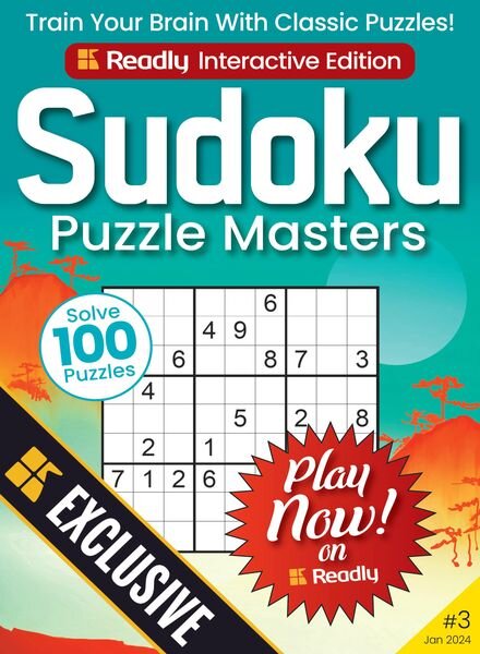 Sudoku Puzzle Masters — Issue 3 — January 2024