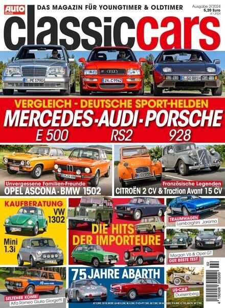 Auto Zeitung Classic Cars – 4 Januar 2024