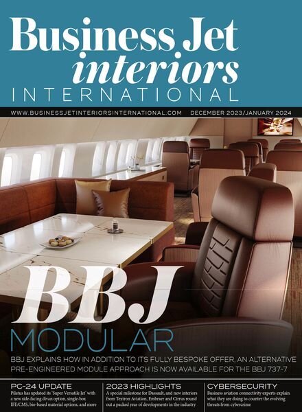Business Jet Interiors International — December 2023-January 2024