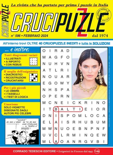 Crucipuzzle — Febbraio 2024