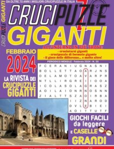 Crucipuzzle Giganti — Febbraio 2024