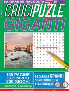 Crucipuzzle Giganti – Gennaio-Marzo 2024