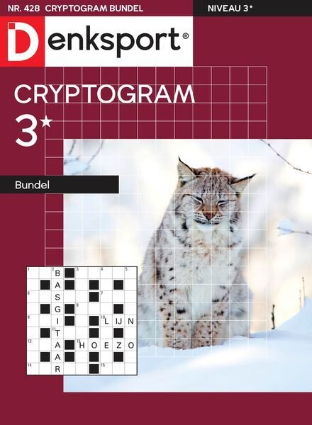 Denksport Cryptogrammen 3 bundel – 4 Januari 2024
