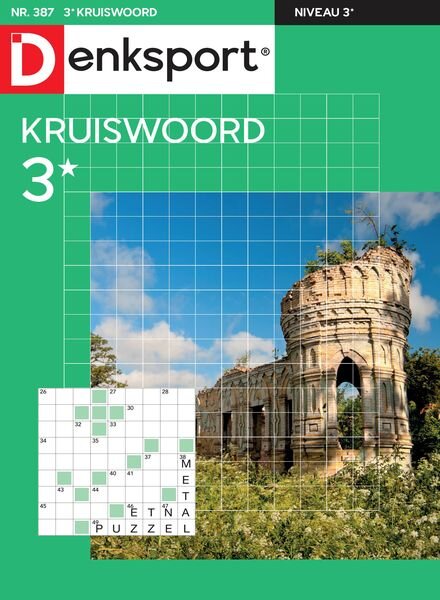 Denksport Kruiswoord 3 N387 — 25 Januari 2024
