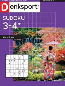 Denksport Sudoku 3-4 kampioen – 18 Januari 2024
