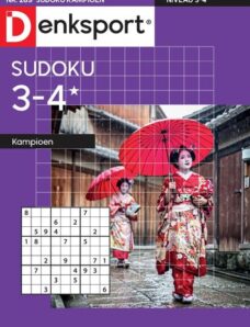 Denksport Sudoku 3-4 kampioen — 28 December 2023