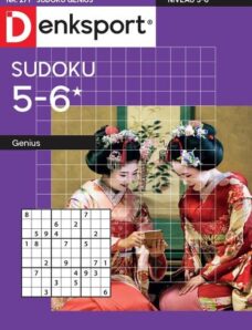 Denksport Sudoku 5-6 genius – 4 Januari 2024