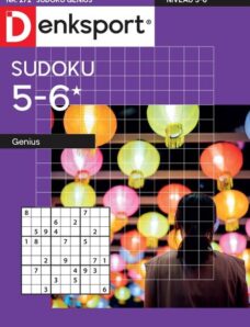 Denksport Sudoku 5-6 genius N272 – 25 Januari 2024