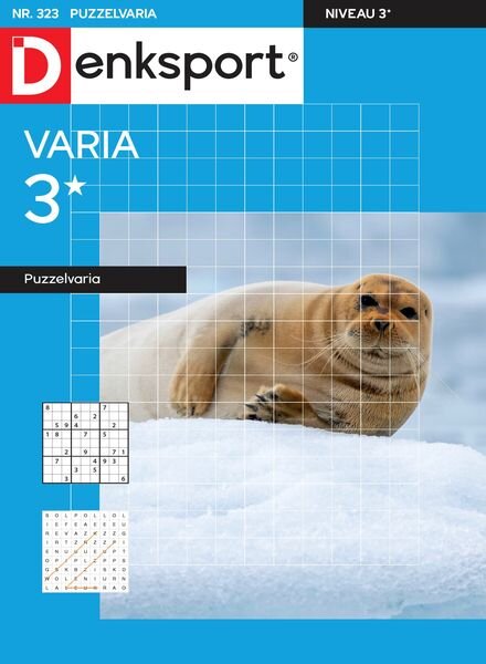 Denksport Varia 3 Puzzelvaria – 18 Januari 2024