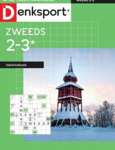 Denksport Zweeds 2-3 vakantieboek N246 – 25 Januari 2024