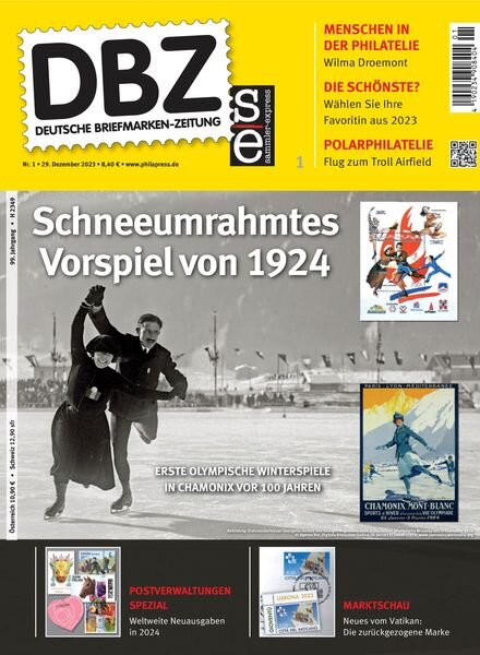 Deutsche Briefmarken-Zeitung — 29 Dezember 2023