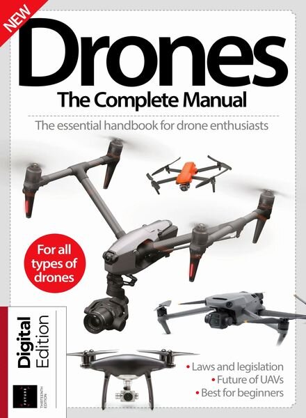 Drones The Complete Manual — 13th Edition — January 2024