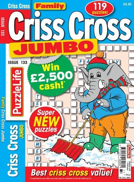 Family Criss Cross Jumbo — Issue 133 — 4 January 2024