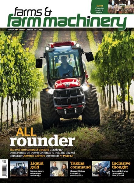 Farms and Farm Machinery — Issue 433 — 25 January 2024