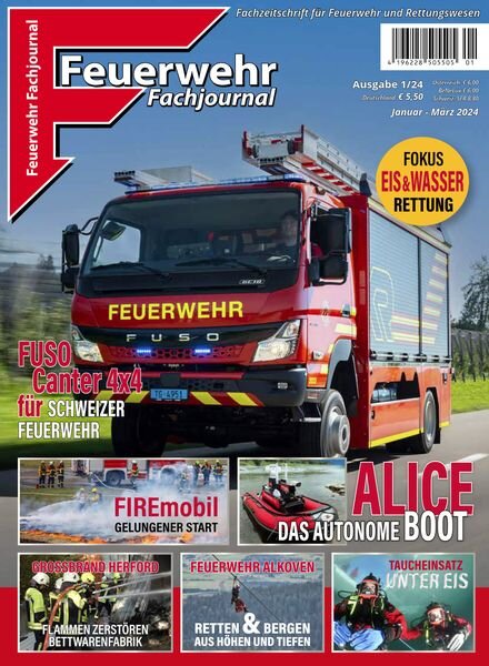 Feuerwehr Fachjournal — Januar-Marz 2024