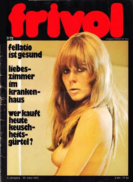 Frivol – Nr 7 Marz 1972