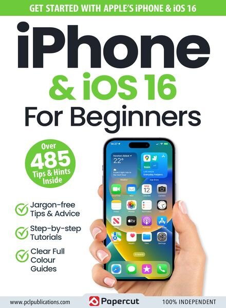 iPhone & iOS 16 For Beginners — January 2024