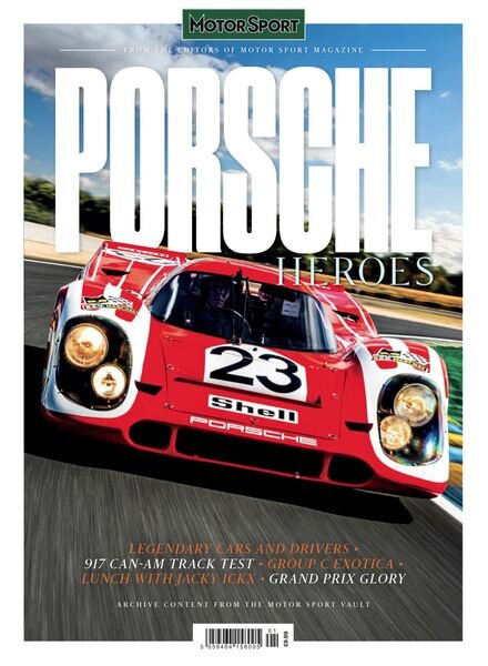 Motor Sport Special Edition — Porsche Heroes — 10 January 2024