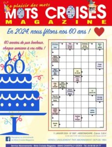 Mots Croises Magazine – 11 Janvier 2024