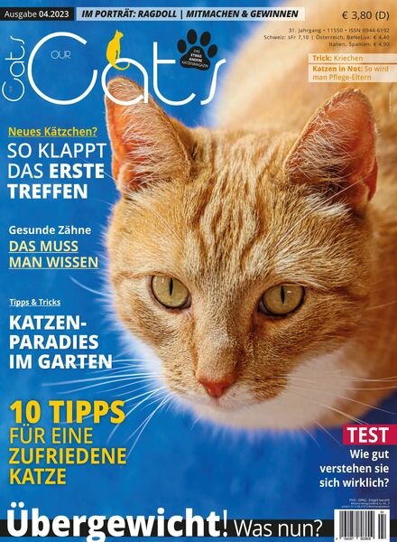 Our Cats Magazin — April 2023