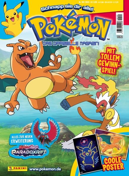 Pokemon Das offizielle Pokemon-Magazin — Januar 2024