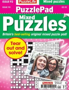 PuzzleLife PuzzlePad Puzzles – December 2023