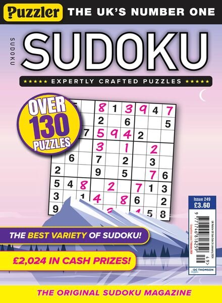 Puzzler Sudoku — Issue 249 — 30 December 2023