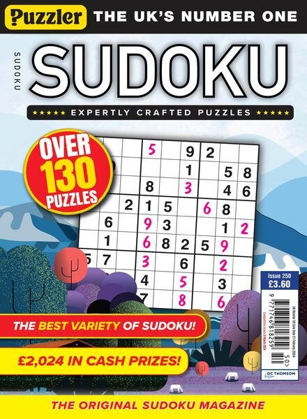Puzzler Sudoku — Issue 250 — 24 January 2024