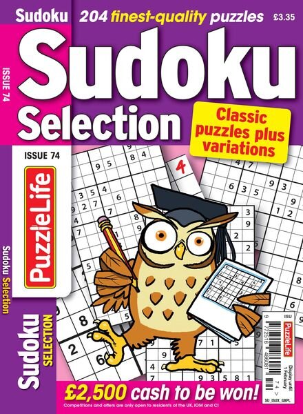 Sudoku Selection — Issue 74 — 4 January 2024