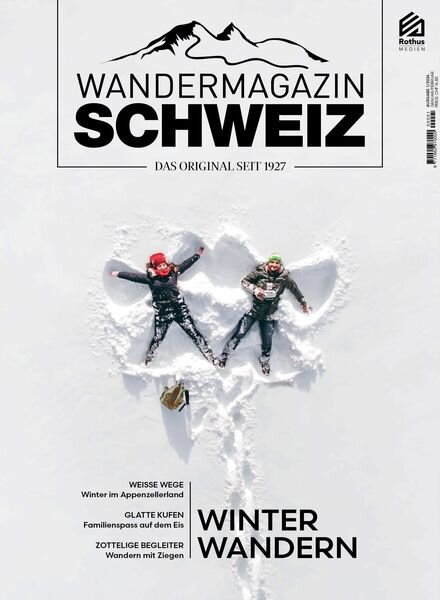 Wandermagazin Schweiz – Januar-Februar 2024