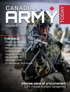 Canadian Army Today — Fall 2019