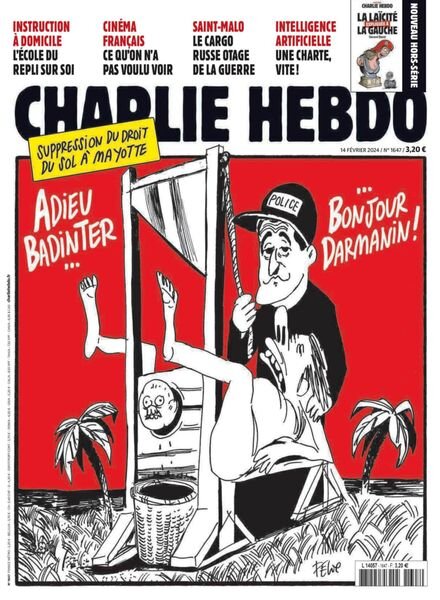 Charlie Hebdo — 14 Fevrier 2024